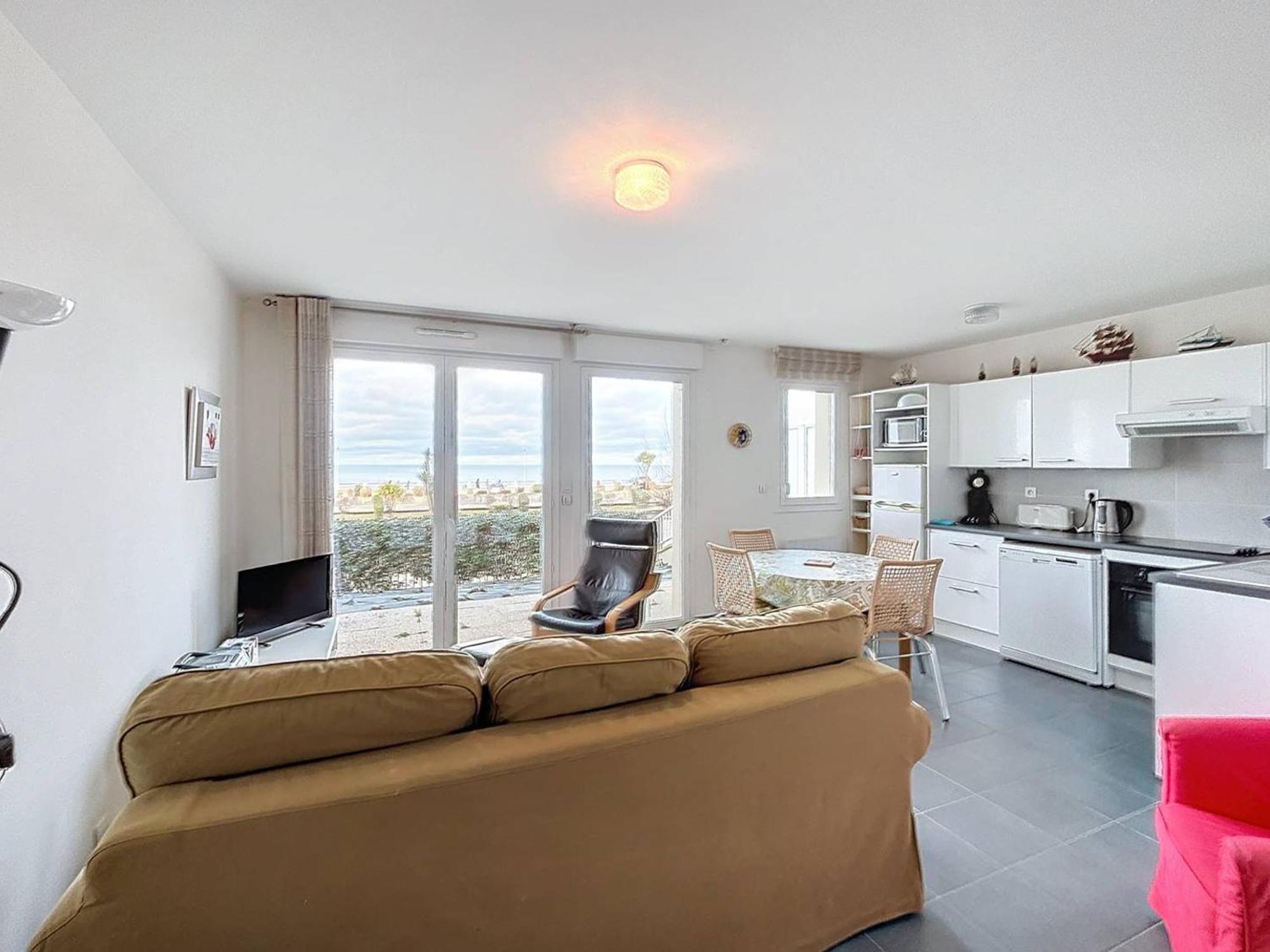Appartement Merville-Franceville-Plage, 3 pièces, 4 personnes - FR-1-465-46 Esterno foto